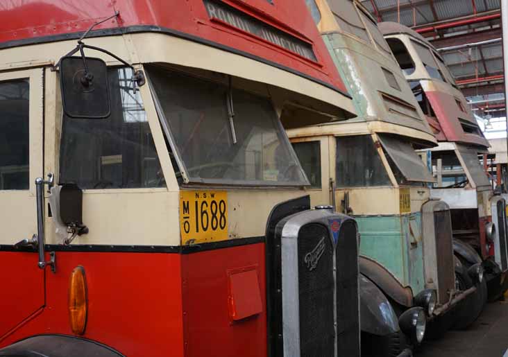 Sydney AEC Regent III 1688 & Leyland Titan TD5 1438